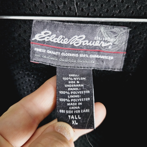 EDDIE BAUER | soft shell full zip fully lined performance jacket - Picture 5 of 9